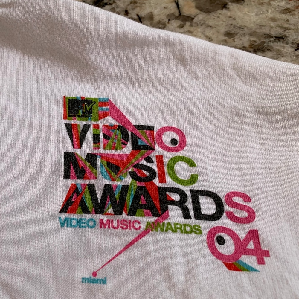 Vintage MTV VMAs 2004 Miami Zippered Sweatshirt, L